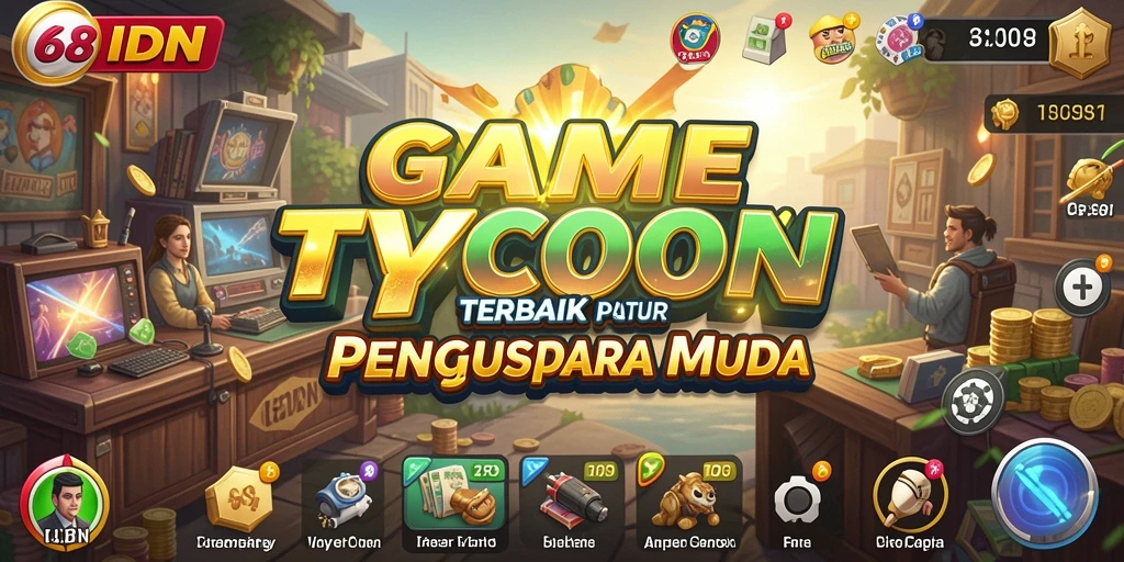 Tampilan gameplay Tycoon yang menarik di 68IDN.