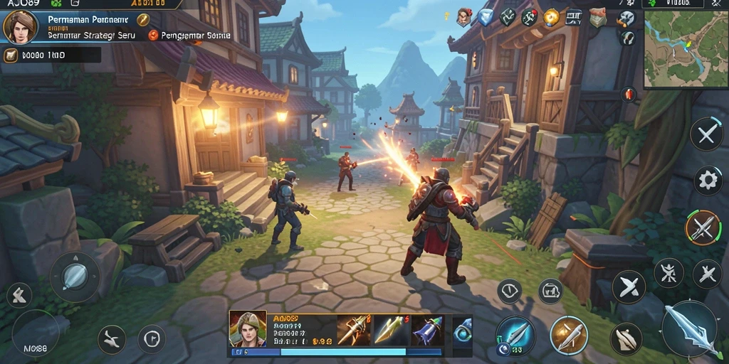 Tampilan gameplay AJO89 yang menarik dengan strategi mendalam.