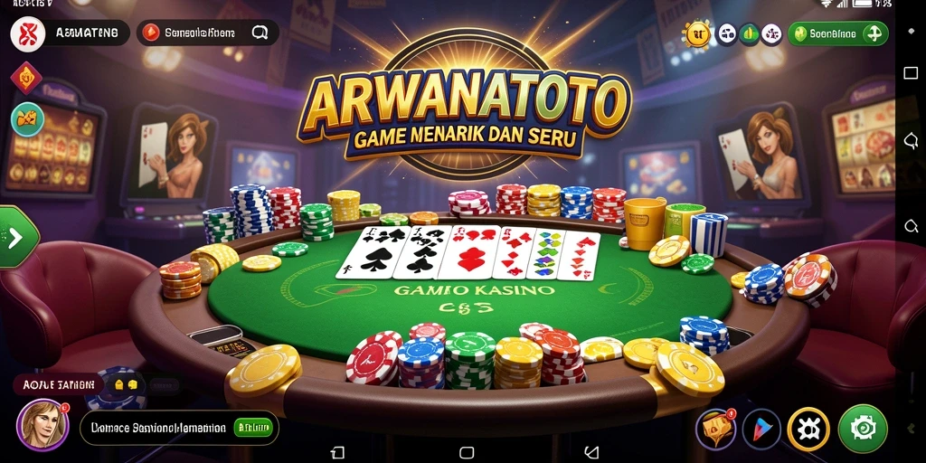 Tampilan gameplay mengasyikkan dalam ARWANATOTO dengan grafis berkualitas tinggi.