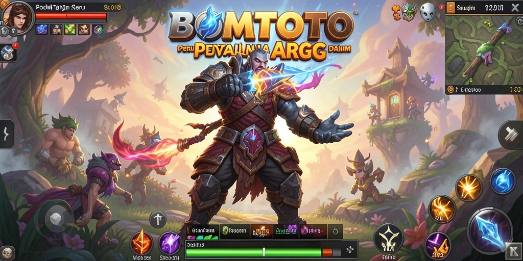 Tampilan gameplay seru dan grafis memukau dalam BOMTOTO.