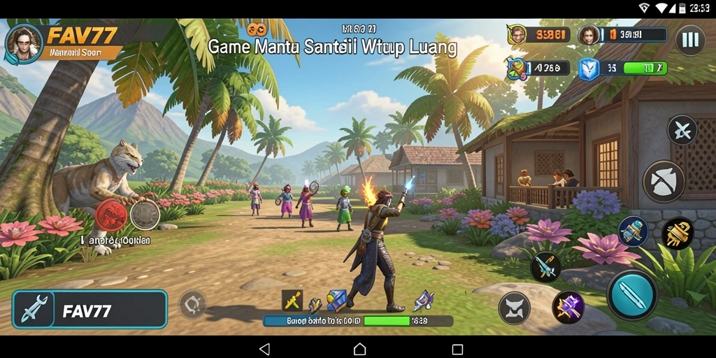 Tangkapan layar FAV77 menampilkan serunya gameplay Casual yang menyenangkan.