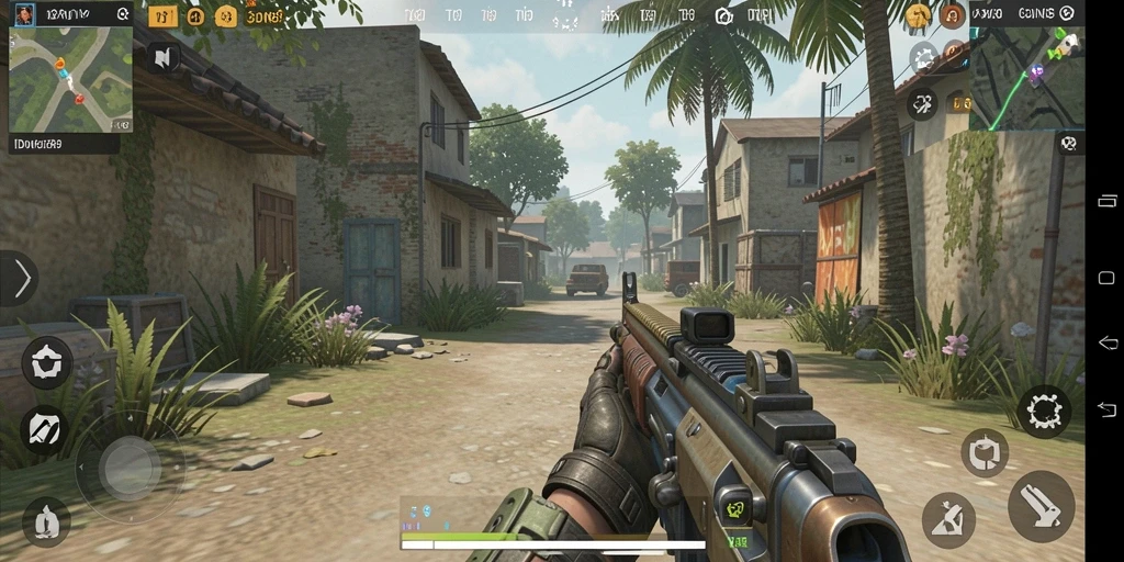 Tampilan gameplay IDN89 yang memukau dengan aksi tembak-menembak seru.
