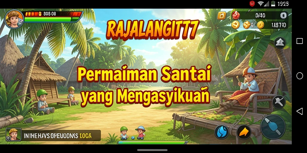 Tangkapan layar RAJALANGIT77 menampilkan keseruan gameplay yang menghibur.