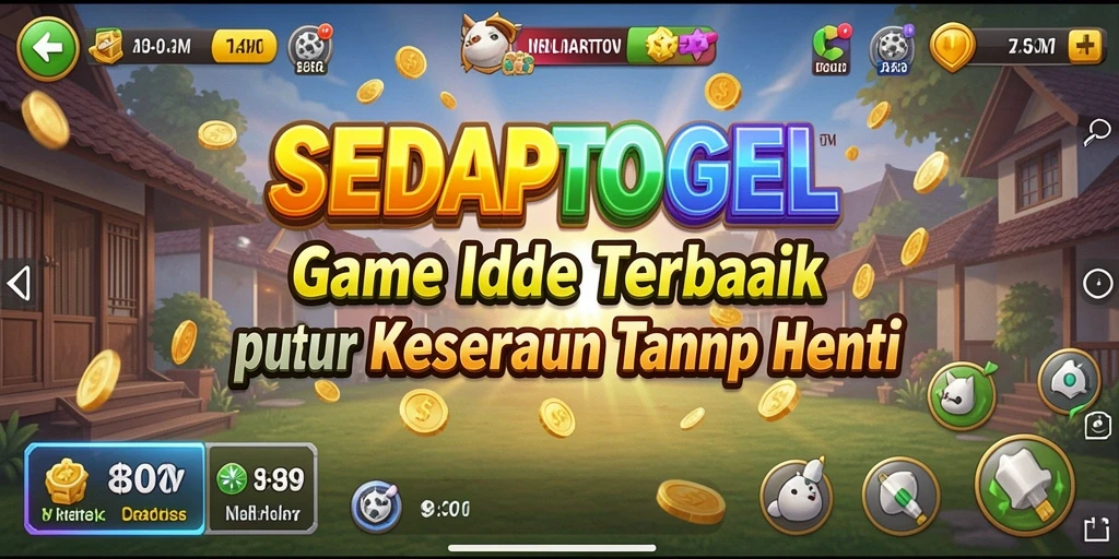 Screenshot SEDAPTOGEL yang menampilkan gameplay Idle yang seru.