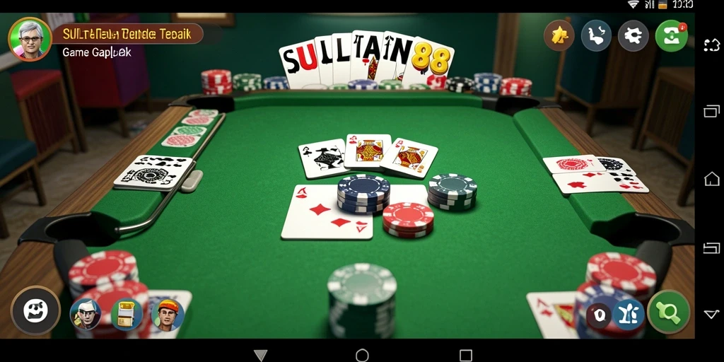 Gameplay seru Gaple di aplikasi SULTAN88 yang mengasyikkan.