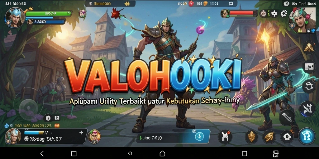 Tampilan utama aplikasi VALOHOKI dengan fitur pengingat yang intuitif.